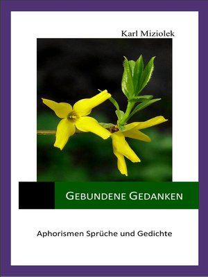 cover image of Gebundene Gedanken